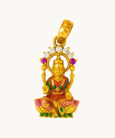 Saraswathi Gold Pendant