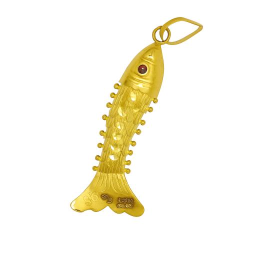 Fish Gold Pendant