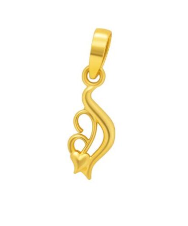 Womens Star Gold Pendant