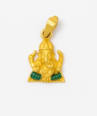 Ganesha Gold Pendant