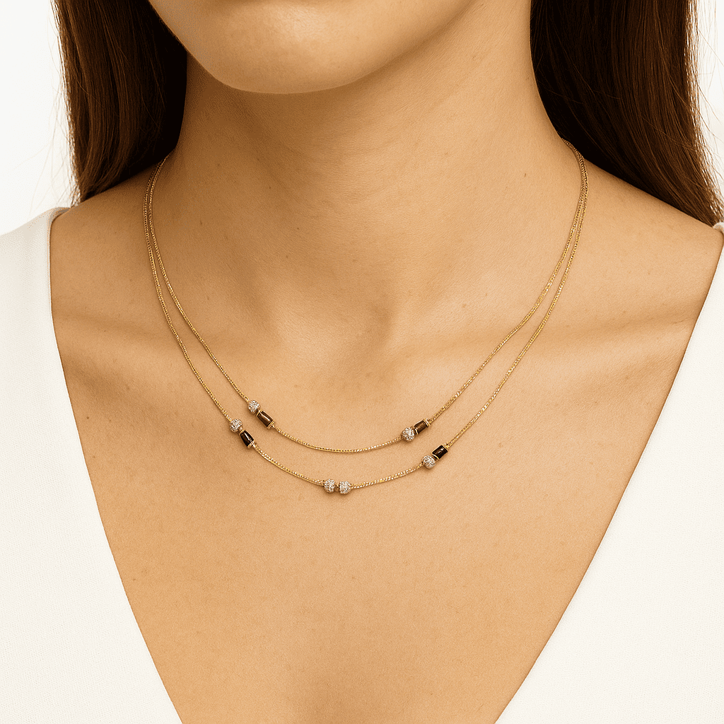 Enchanted Harmony Gold Mangalsutra Chain