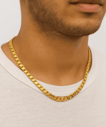 Bold Interlink Gold Chain