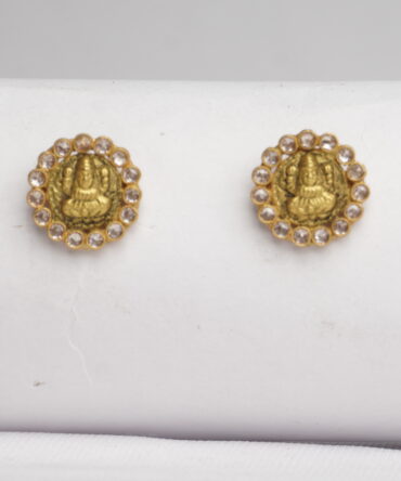 Buddha Rhinestone Stud