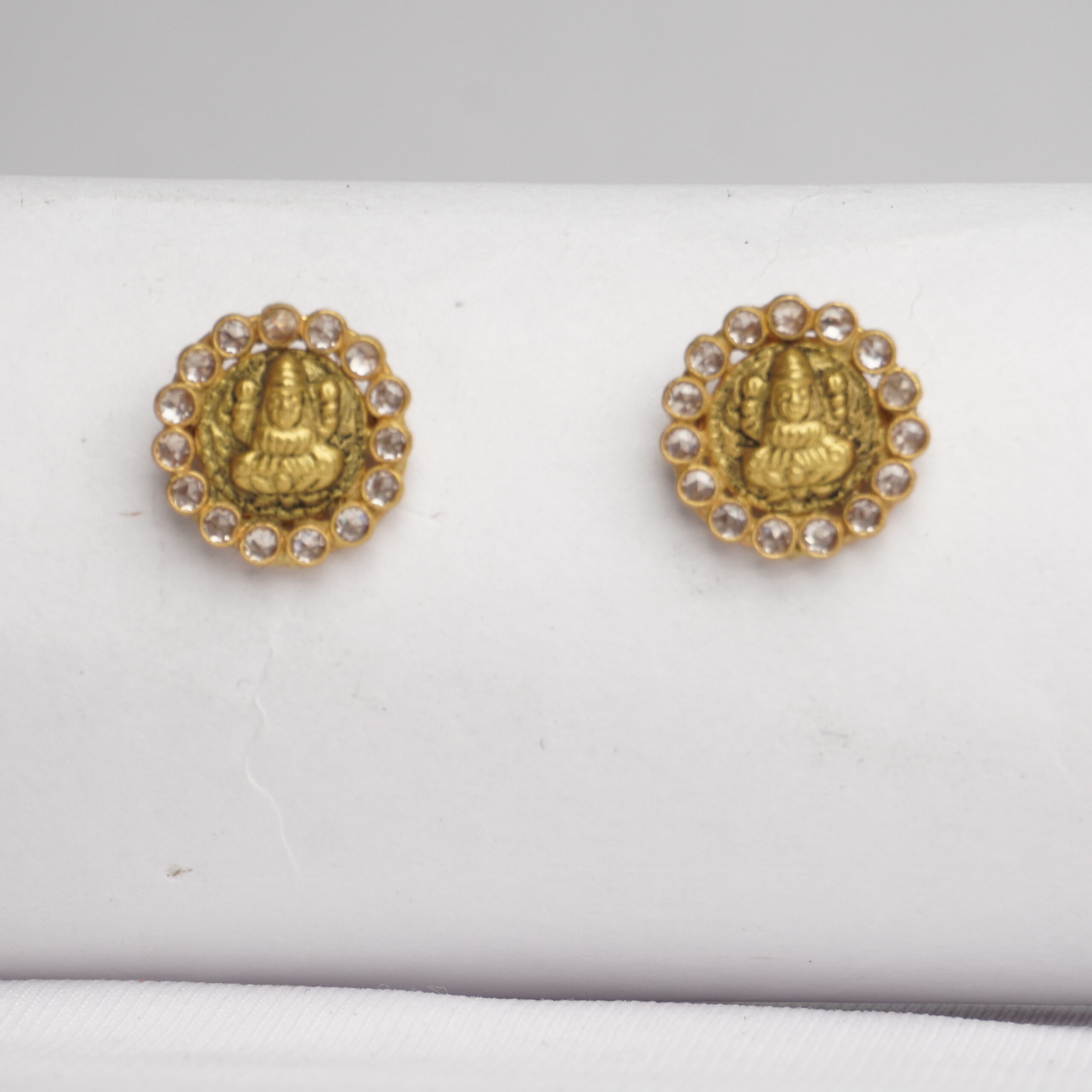 Buddha Rhinestone Stud