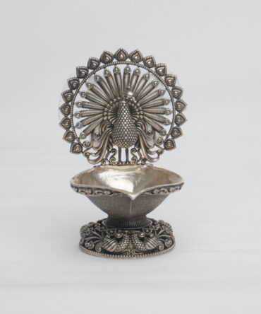 Antique Peacock Lamp