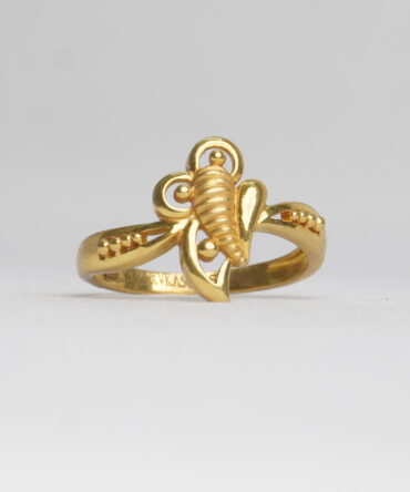 Butterfly Inspired Gold Ring