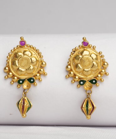 Heritage Blossom Drop Studs