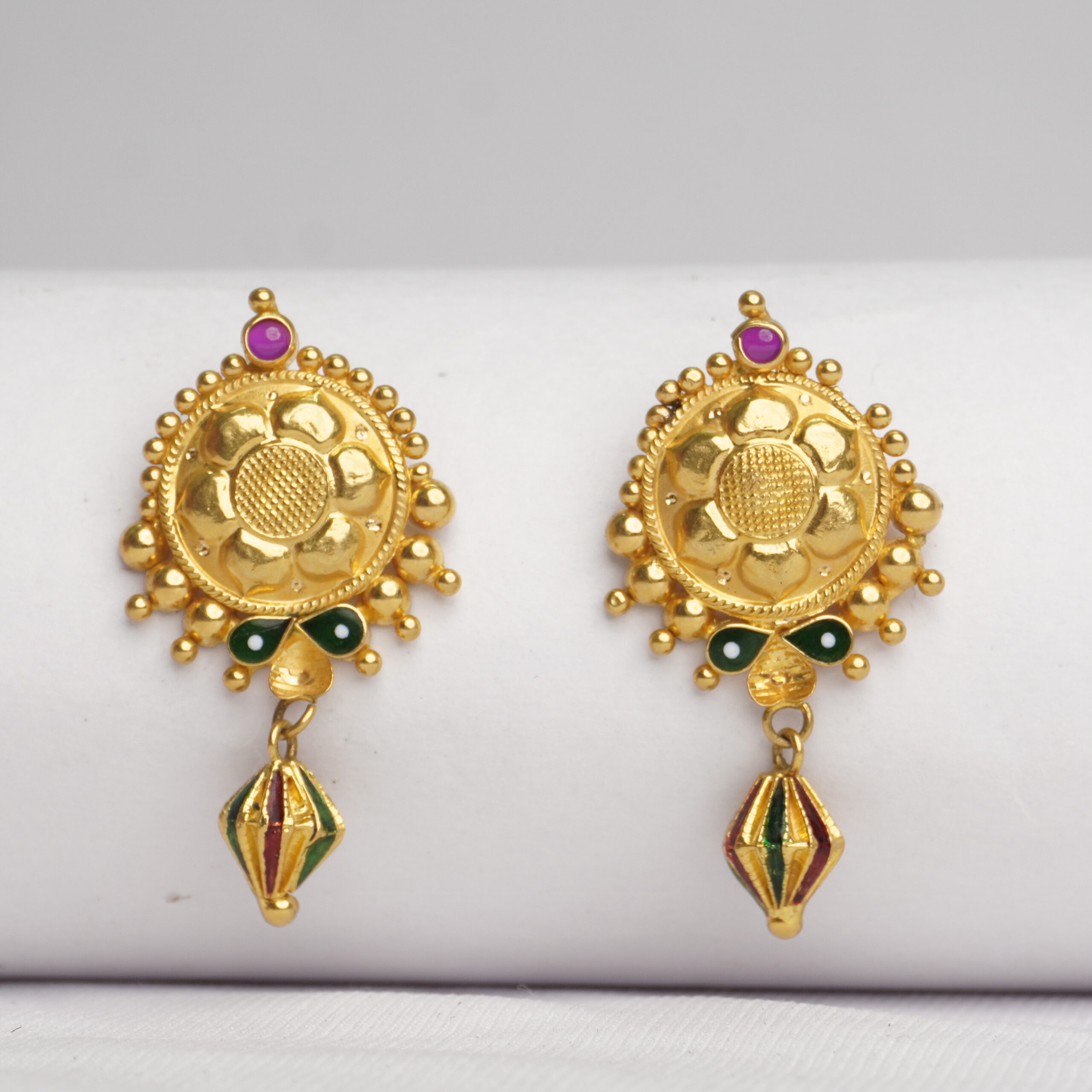 Heritage Blossom Drop Studs