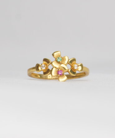 Circle Flower Ring