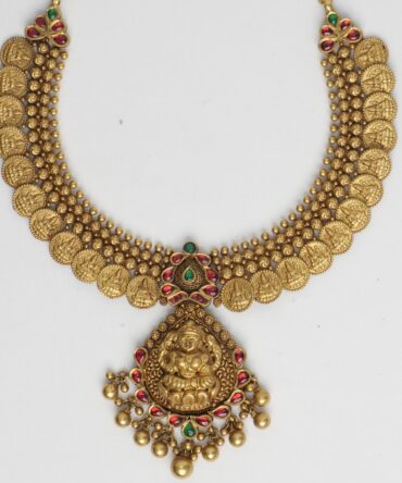 Lakshmi Viraasat Coin Necklace