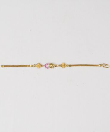 BlushAccent GoldBracelet