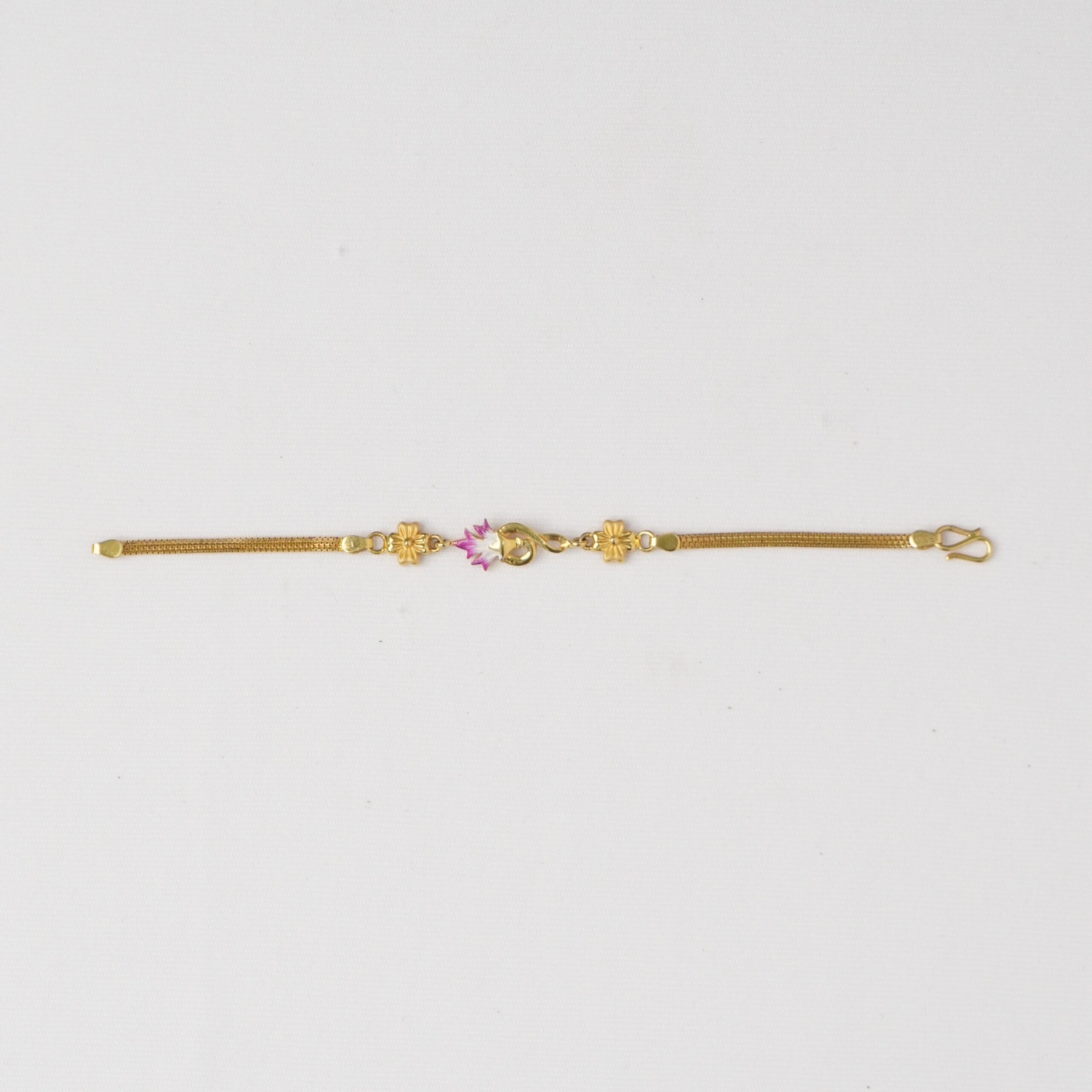 BlushAccent GoldBracelet