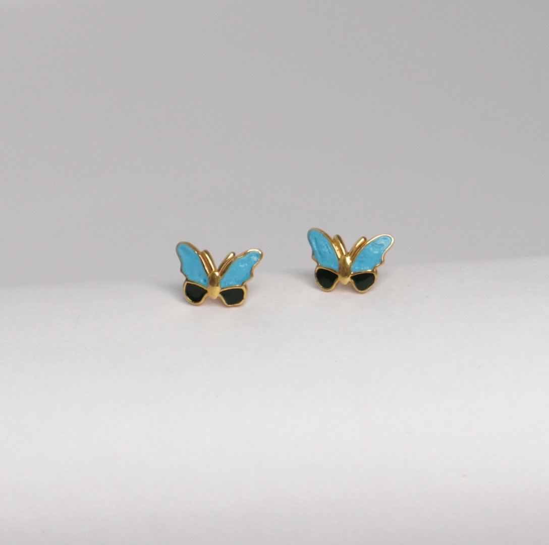 Butterfly Stud