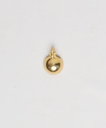 22K Gold Pottu Thali – Traditional South Indian Thali Pendant Designs