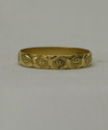 Classic Bloom Gold Ring