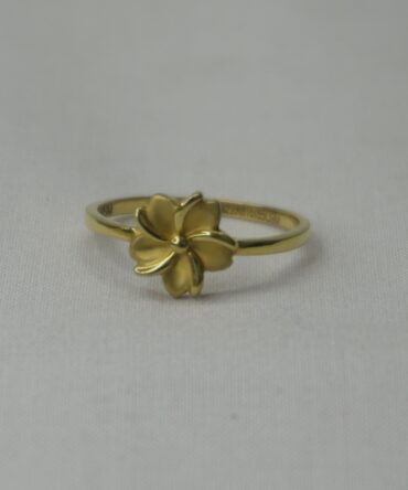Floral Gold Ring
