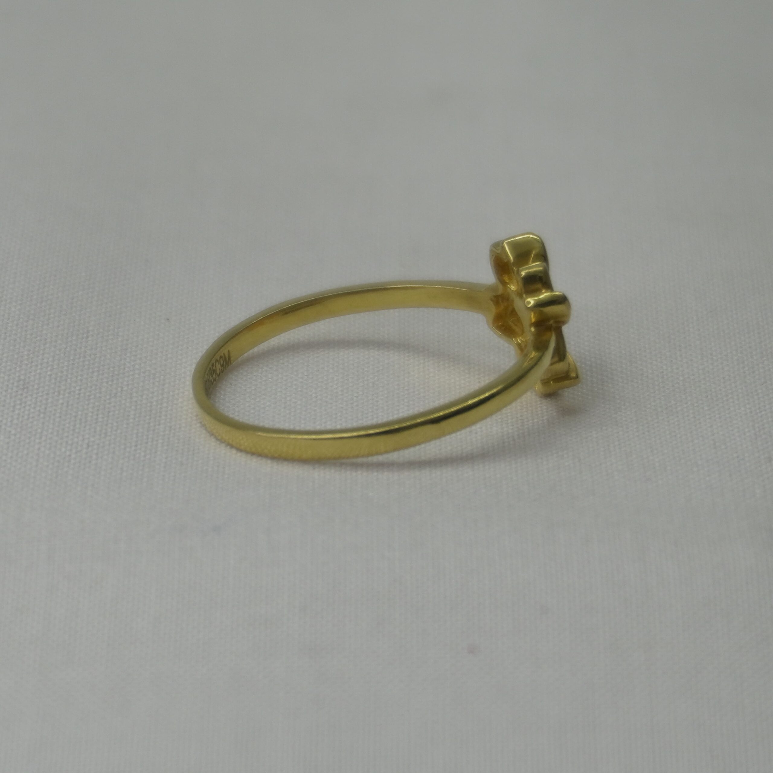 Floral Gold Ring - Image 2