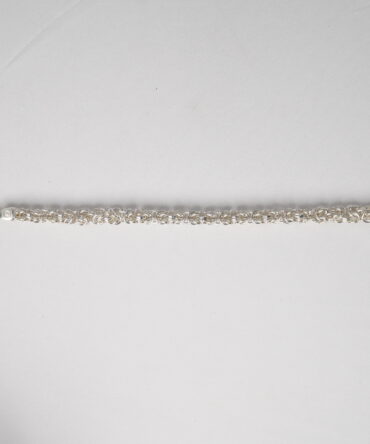 Royal Weave Silver Bracelet